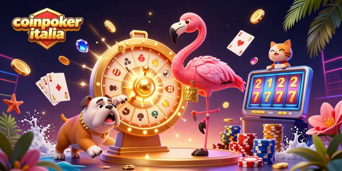 Gioca nel casinò virtuale con coinpoker italia, esperienza unica di poker online con criptovalute.