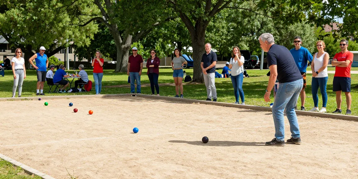 Permainan petanque di fopikotagorontal.org dengan pemain beragam dan suasana ceria.