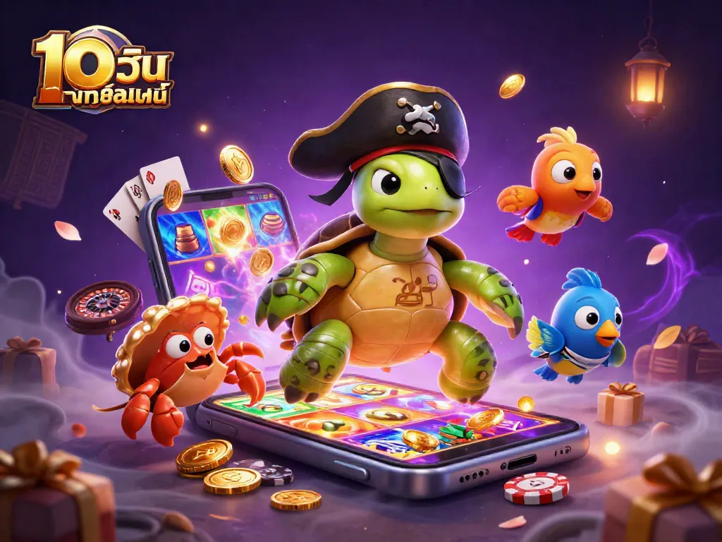 เล่นที่ 10เว็บพนันออนไลน์ พร้อมกับเต่าล่าโจรสลัดที่อัดแน่นไปด้วยเกมที่น่าตื่นเต้น