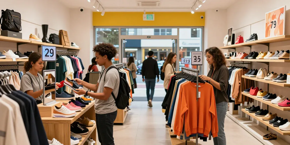Shoppers exploring stylish items at https://shs-dome5.com/ trendy apparel store, creating a vibrant shopping experience.