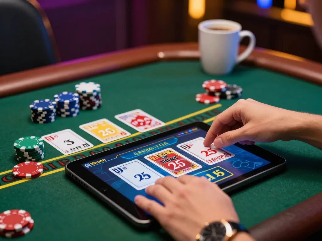 Engage with the excitement of depo 25 bonus 25 while playing live dealer blackjack at home.