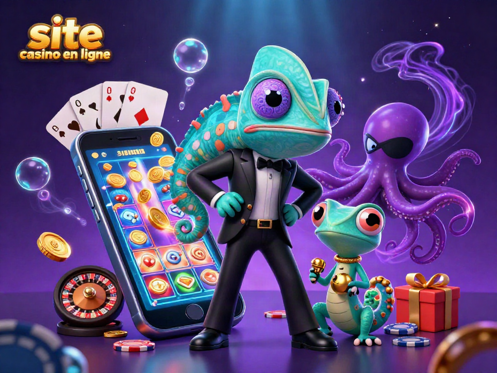 Profitez des jeux de machines à sous sur un site casino en ligne avec des symboles éclatants et des jetons