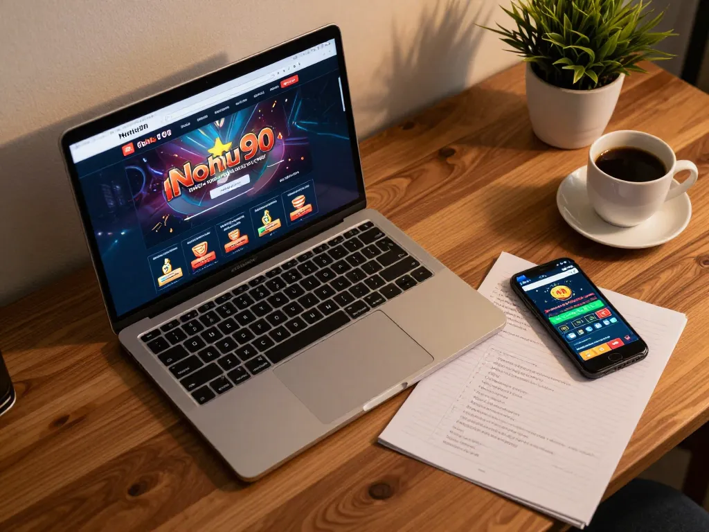 Nohu90 online gaming experience showcasing strategic gameplay and cozy setup.