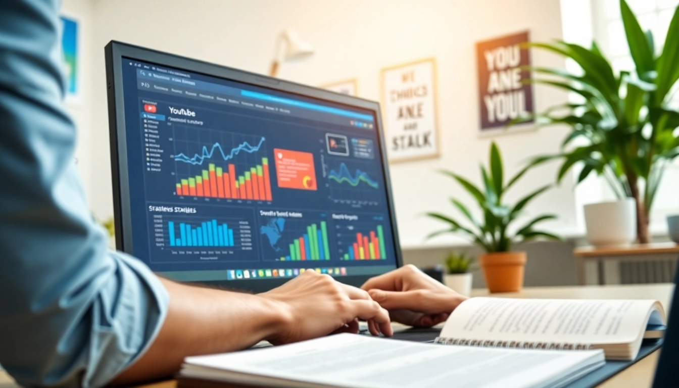 Boost your channel's visibility with effective youtube smm panel strategies in a professional workspace.