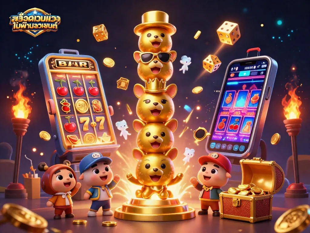 เล่นเกมสล็อตฟรีที่สล็อตเว็บตรงไม่ผ่านเอเย่นต์ พร้อมกันกับสัญลักษณ์ที่น่าตื่นเต้น