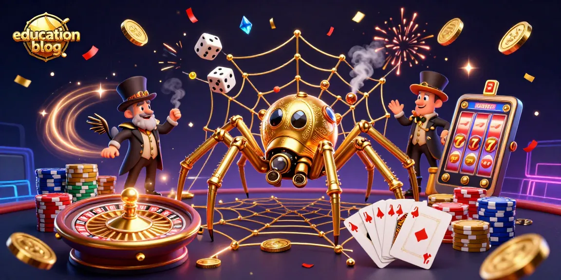 Catch dice in a golden web with our education blog on gambling strategies for success.