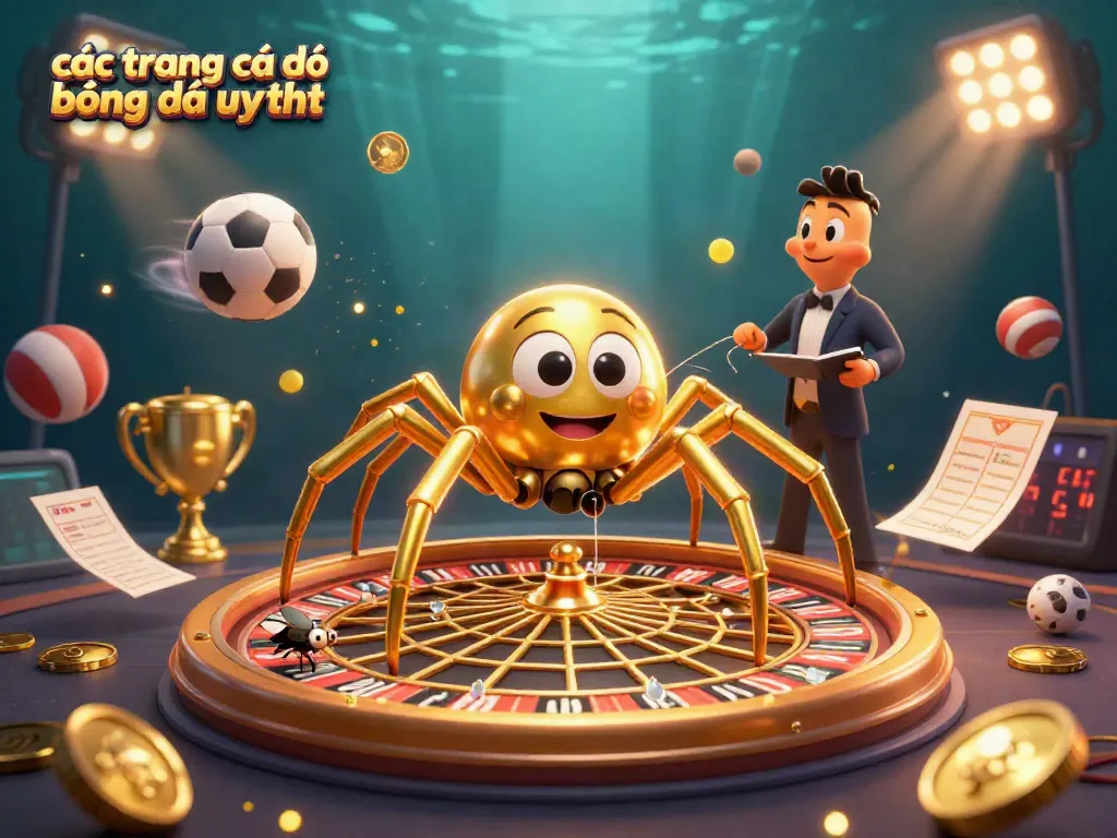 Các trang cá độ bóng đá uy tín với hình ảnh chú nhện và ruồi đặt cược trong mô hình trực quan hấp dẫn.
