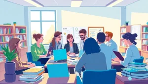 Promote Education through collaborative activities in a vibrant classroom setting.