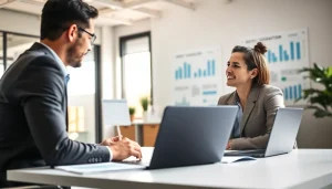 신용카드 현금화 관련 전문가의 상담 모습으로 금융 전략을 설명하는 장면