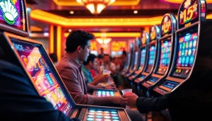 Menyaksikan pakde4d slot permainan yang mengasyikkan di pusat kasino yang hidup.