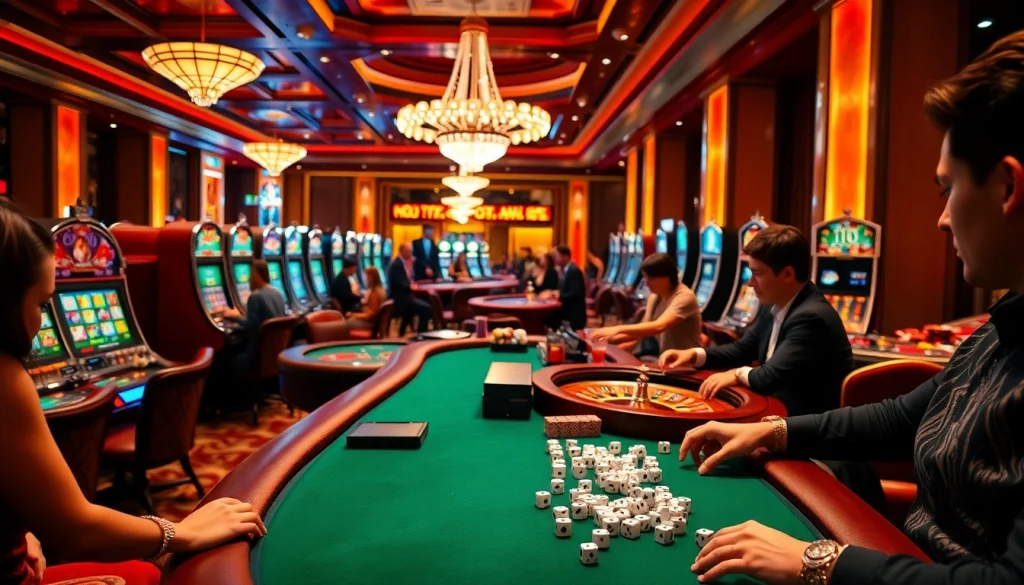 Experience thrilling gameplay at https://kingarthurcafe.com/menu with exciting poker tables and vibrant slot machines.