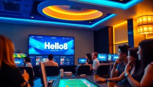 Hello88 online gaming interface showcasing engaging betting options and excited players.