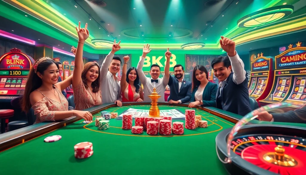Experience the excitement of bk8thai ทางเข้า with vibrant casino games and enthusiastic players.