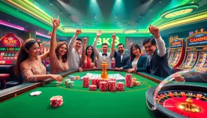 Experience the excitement of bk8thai ทางเข้า with vibrant casino games and enthusiastic players.