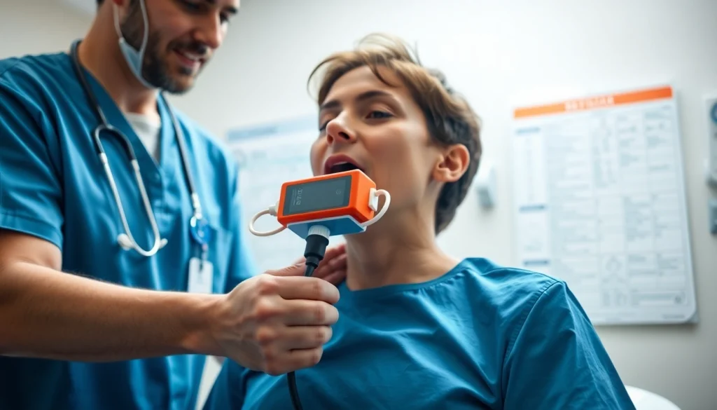 Learn about a choking device in action during a critical first aid training session.