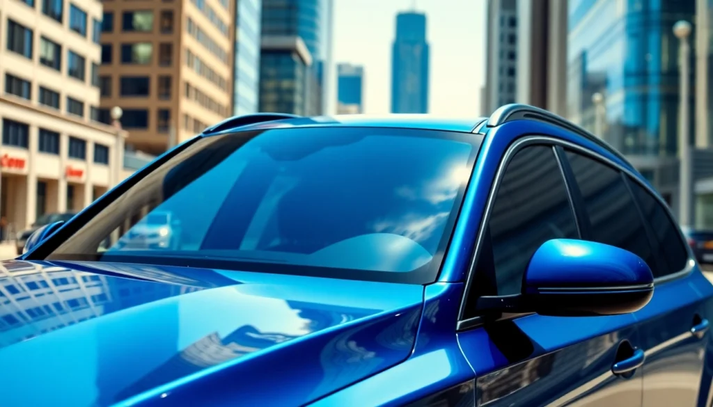 Enhance your vehicle's look with ceramic window tint for a sleek finish.