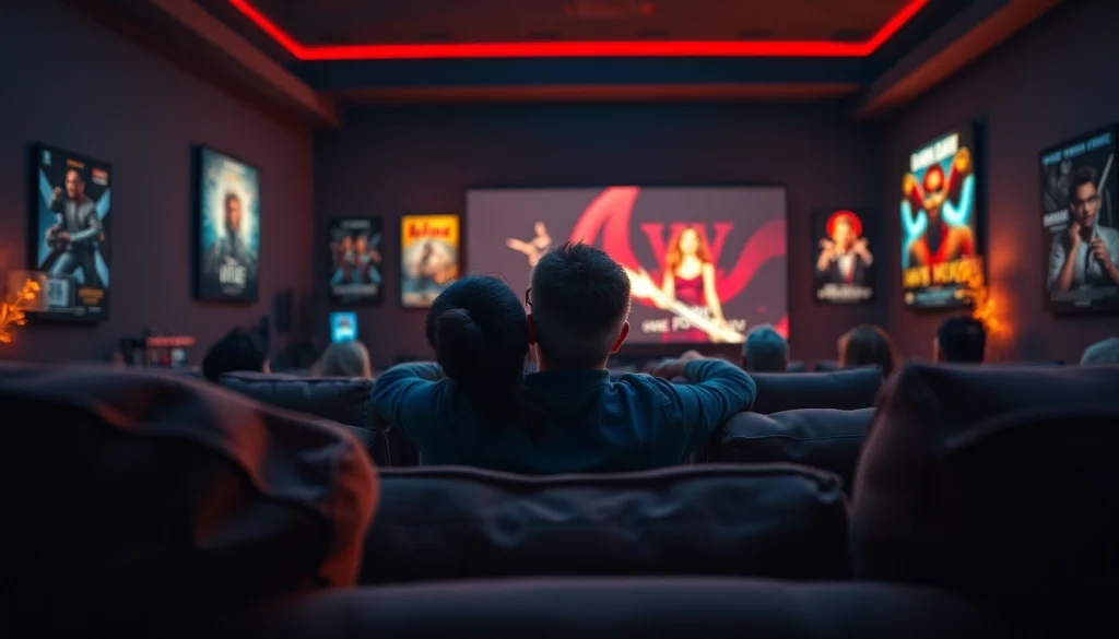 ดูหนัง ในบ้านหนังที่อบอุ่นและน่าเพลิดเพลิน พร้อมโพสเตอร์ภาพยนตร์ที่สวยงาม